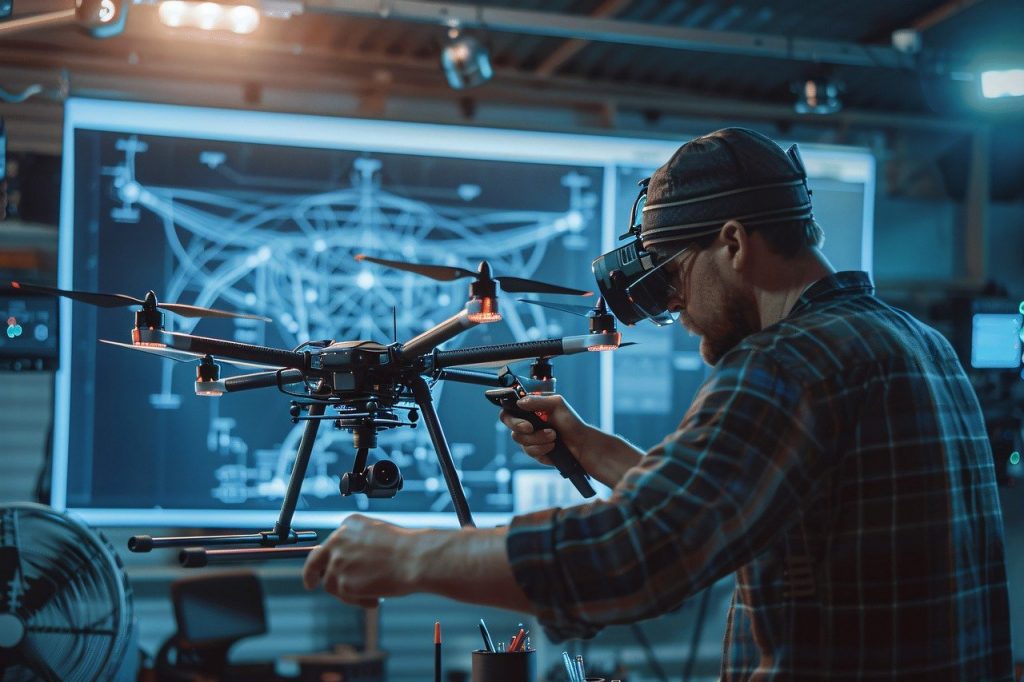 piloto y operador de drones