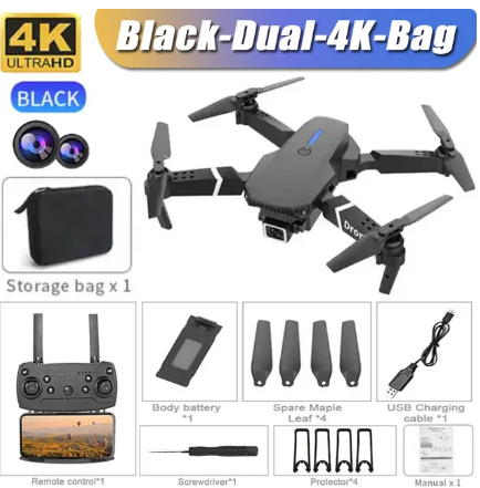 Dron E88pro con cámara HD 4k - Imagen 6