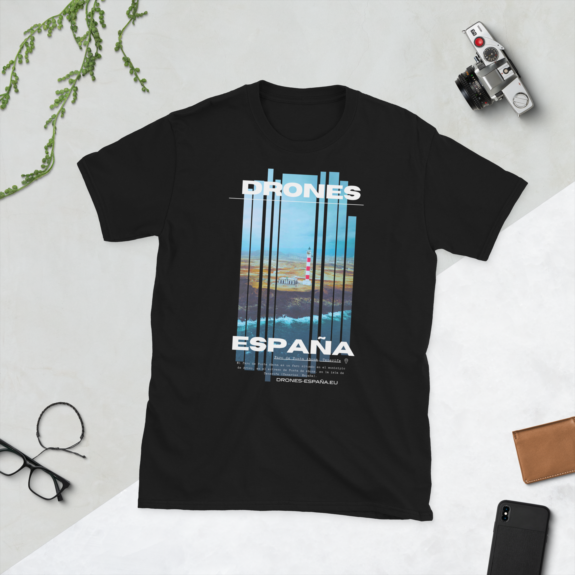 Camiseta Unisex Conmemorativa Faro de Abona Tenerife/España