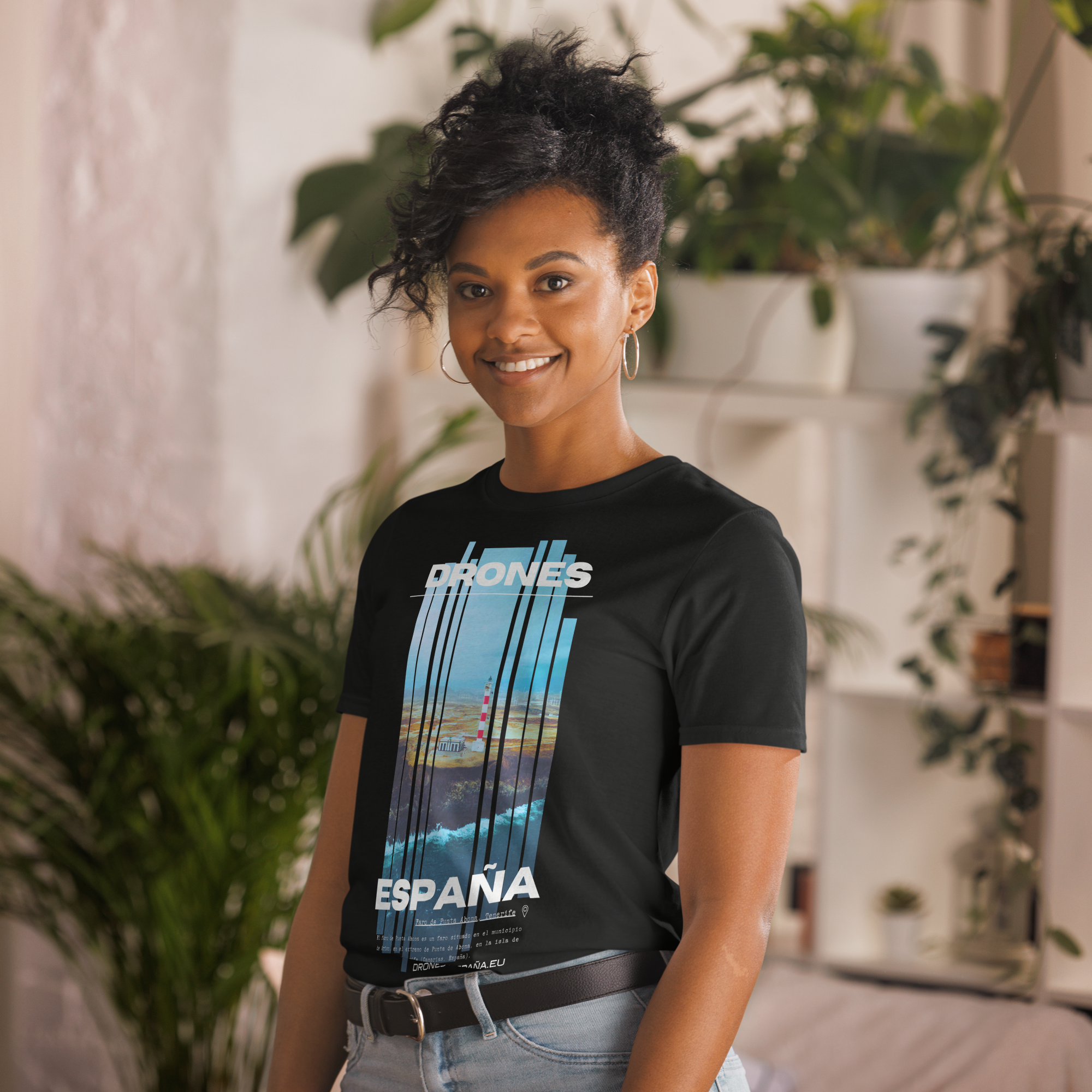 Camiseta Unisex Conmemorativa Faro de Abona Tenerife/España - Imagen 4