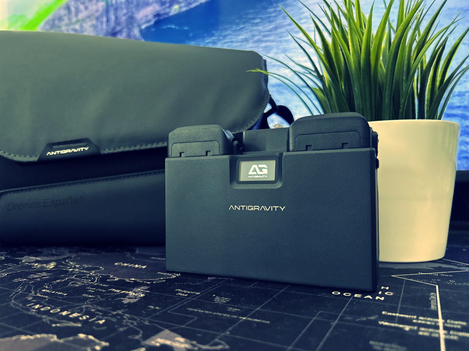 Cargador rápido GaN de 65 W del Antigravity A1
